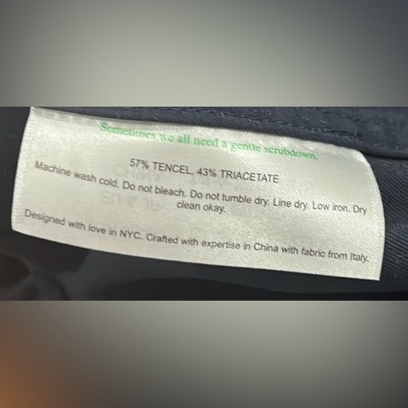 M.M.Lafleur The Shane pants everyday twill black pants size 16 - Picture 11 of 12